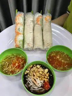 Hình ảnh gỏi cuốn thịt