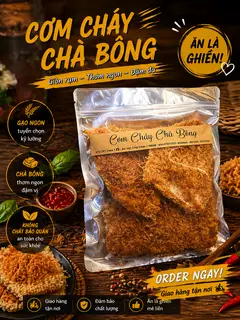 Hình ảnh Cơm Cháy Siuu Chà Bông