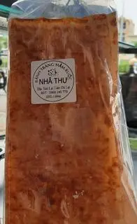 Hình ảnh  Bánh Tráng nướng mắm ruốc