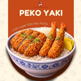 Hình ảnh Cơm super tôm heo katsu