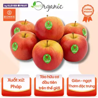 Hình ảnh Táo Juliet Organic Pháp size nhỏ - 06 quả ~0,9kg - Bonnie Fruit