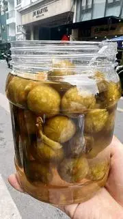 Hình ảnh sau ngâm đường 