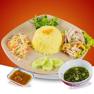 Hình ảnh Cơm Gà Xé Lẫn