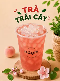 Hình ảnh Trà Đào Hồng