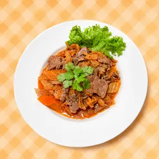 Hình ảnh Cơm chiên bò kim chi
