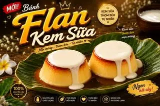 Hình ảnh Flan kem sữa (2 cái)
