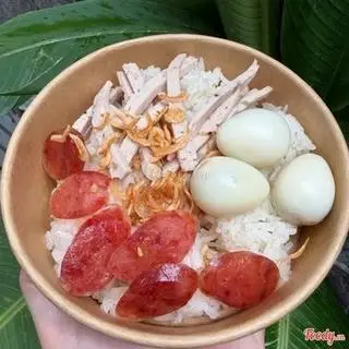 Hình ảnh Xôi Chả Lạp Xưởng- Trứng Cút