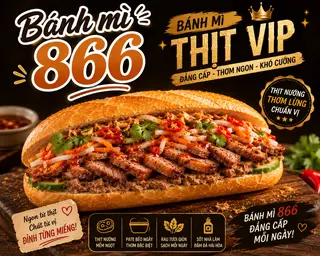 Hình ảnh bánh mì thịt 866 vip