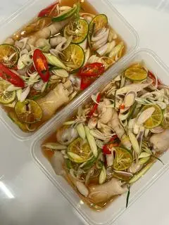 Hình ảnh chân gà xả tắc rút xương