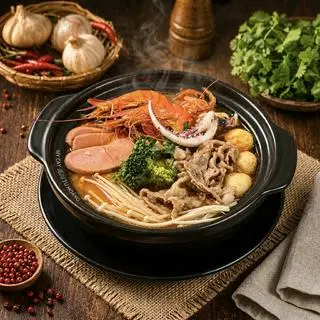 Hình ảnh Mỳ kim chi thập cẩm