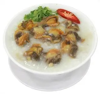 Hình ảnh cháo sò huyết 