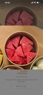 Hình ảnh Dưa hấu bổ sẵn 