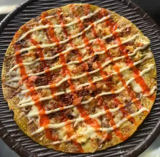 Hình ảnh Bánh tráng nướng bò
