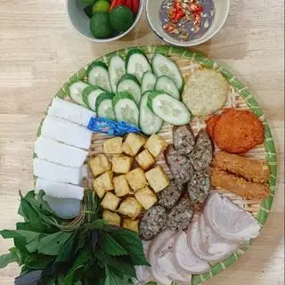 Hình ảnh bún đậu 2 người +2 trà tắc