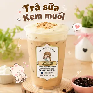 Hình ảnh Trà sữa kem muối