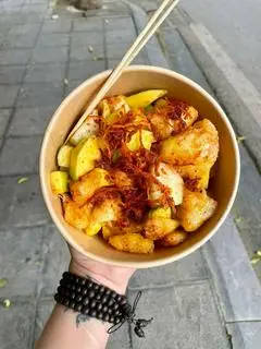 Hình ảnh Xoài + Cóc +Dứa lắc 