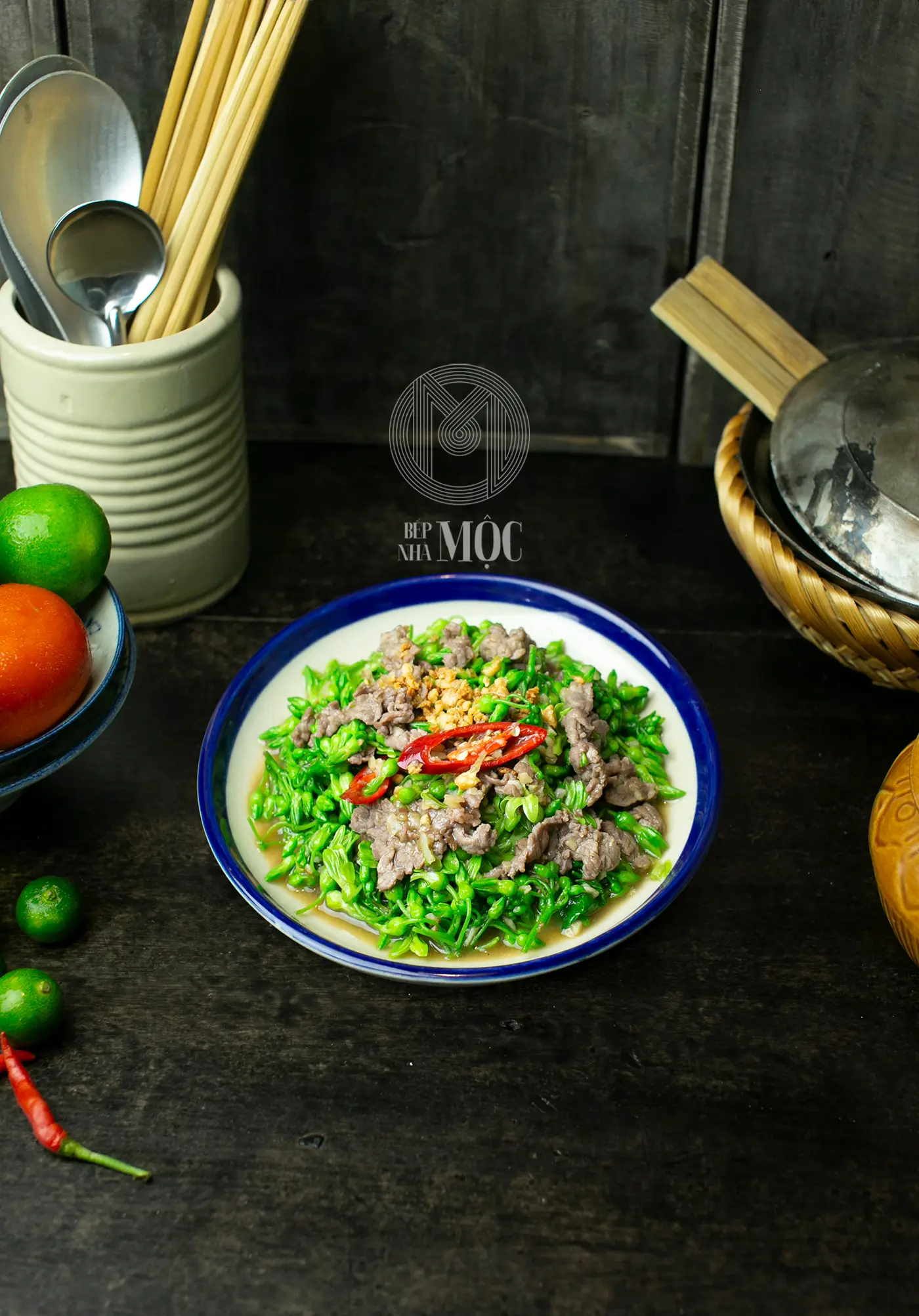 Hình ảnh Bò Xào Măng Trúc
