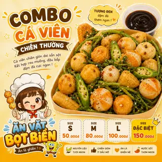 Hình ảnh Combo Cá Viên Chiên Thường ( Thập Cẩm ) size S