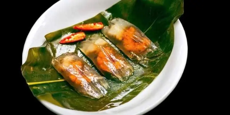 Hình ảnh Bánh lọc Huế - set 2 bánh hấp chín