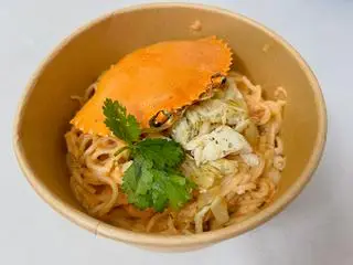 Hình ảnh Mì ý cua sốt kem phô mai 