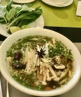 Hình ảnh Phở nấm chay - Pho with mixed mushroom