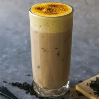 Hình ảnh Trà sữa kem trứng nướng
