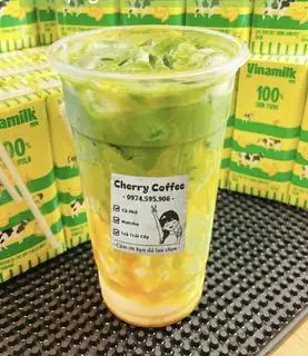Hình ảnh  Matcha sữa chuối 