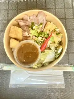 Hình ảnh Bún mắm nêm lưỡi heo - đậu hũ
