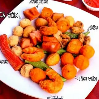Hình ảnh Combo xiên đồ chiên ăn vặt