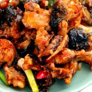 Hình ảnh Ếch chiên nước mắm