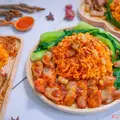 Hình ảnh Mì trộn xá xíu