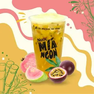 Hình ảnh Nước Mía Ổi Hồng Chanh Dây - Size Lớn (L)