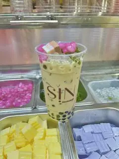 Hình ảnh Trà Sữa Full Topping 