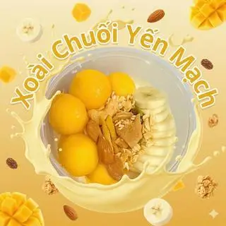 Hình ảnh Xoài Chuối Yến Mạch