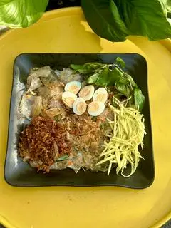Hình ảnh Trộn dẻo sate bò cay