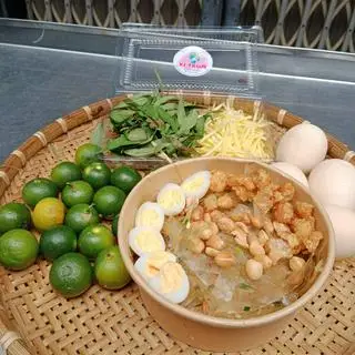 Hình ảnh Bánh Trộn Mỡ Hành Tóp Mỡ Mắm Tỏi
