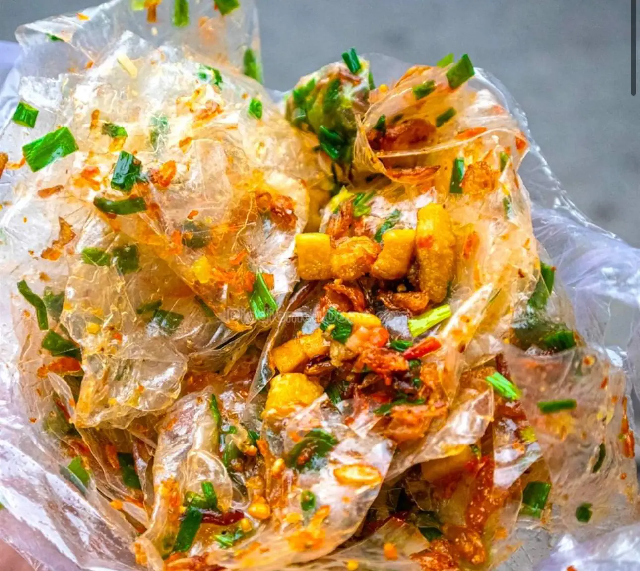 Hình ảnh Bánh Tráng Dẻo Mỡ Hành (nhỏ) - 0 trứng