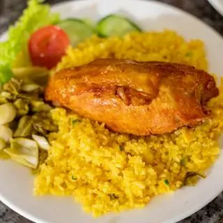 Hình ảnh cơm ức gà