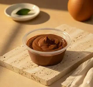 Hình ảnh Nước dừa sốt cacao dẻo
