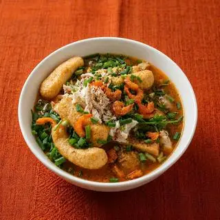 Hình ảnh Bánh Canh Cua, Chả (2 loại chả), Bò Viên