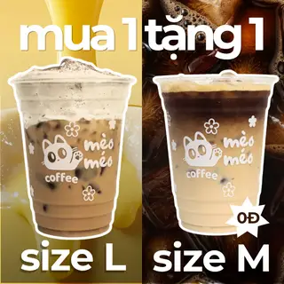 Hình ảnh MUA 1 TẶNG 1 - CÀ PHÊ KEM PHÔ MAI
