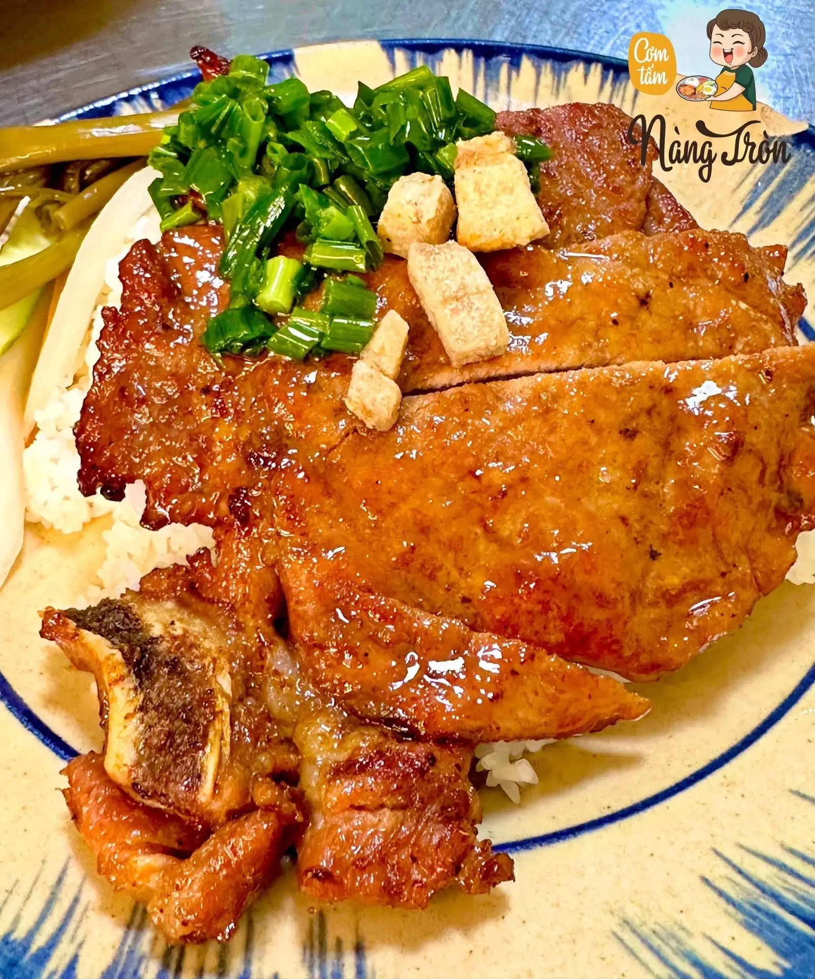 Hình ảnh Cơm sườn miếng bì
