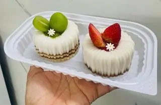 Hình ảnh Rau câu sữa dừa cà phê trái cây