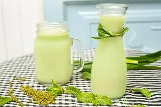 Hình ảnh sinh tố đậu xanh 