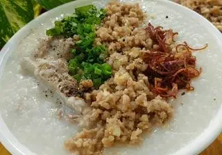 Hình ảnh Cháo sườn - thịt bằm