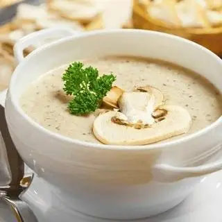 Hình ảnh súp kem nấm