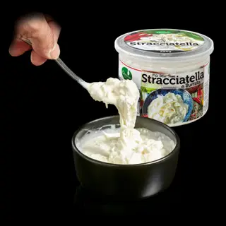 Hình ảnh Phô mai Stracciatella -  nhân Burrata - 200g