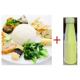 Hình ảnh COMBO 18 CƠM THẬP CẨM ( LỚN ) + SỮA HẠT SEN
