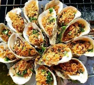 Hình ảnh Hàu Nướng Mỡ hành