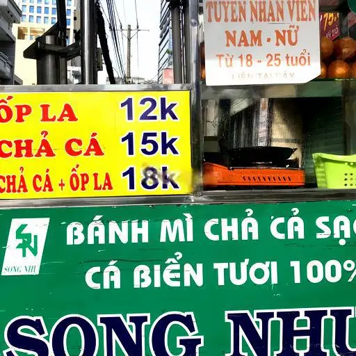 Hình ảnh Bánh mì ốp la 1 trứng